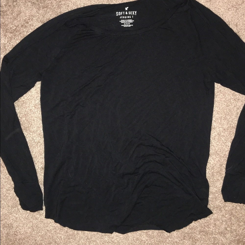 Black long sleeve shirt